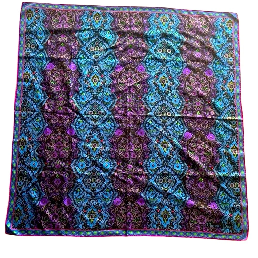 Christian Dior Rare Large Scarf